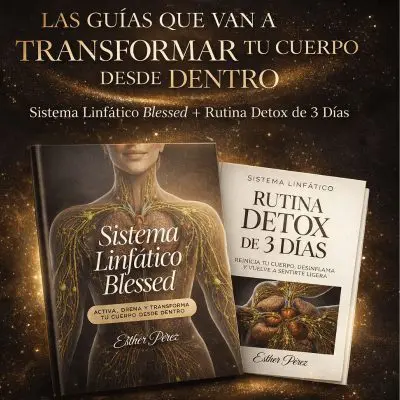 Guía del sistema linfático Blessed + Rutina Detox 3 días de regalo