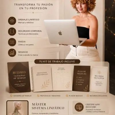 Promoción Blessed Body Online con Kit + Master Sistema Linfático